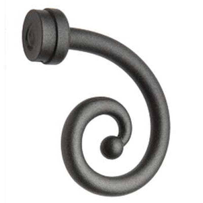 Terminale a riccio per corrimano