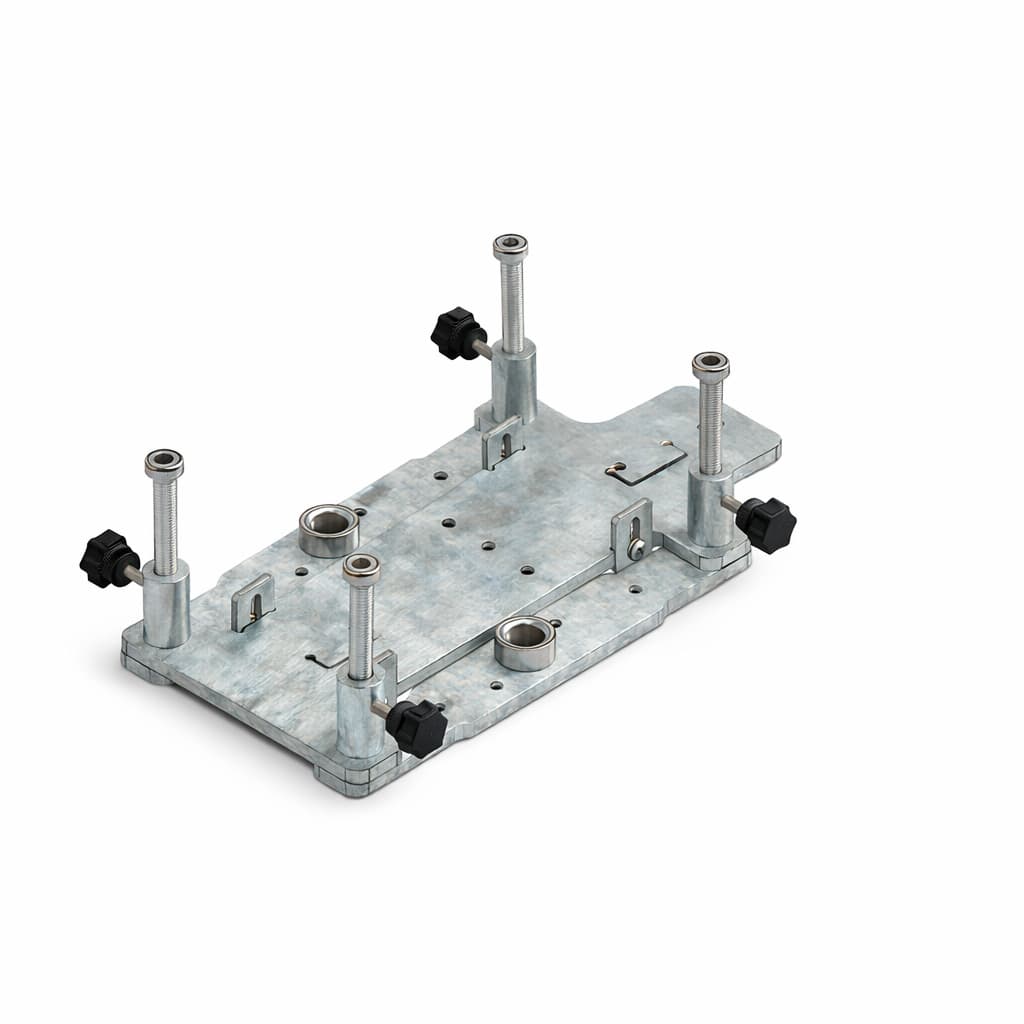 Dima di foratura per cardini e bandelle registrabili