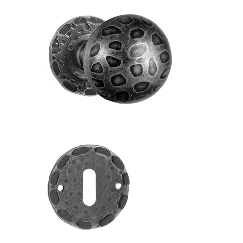 Pomolo decentrato girevole con rosetta e bocchetta