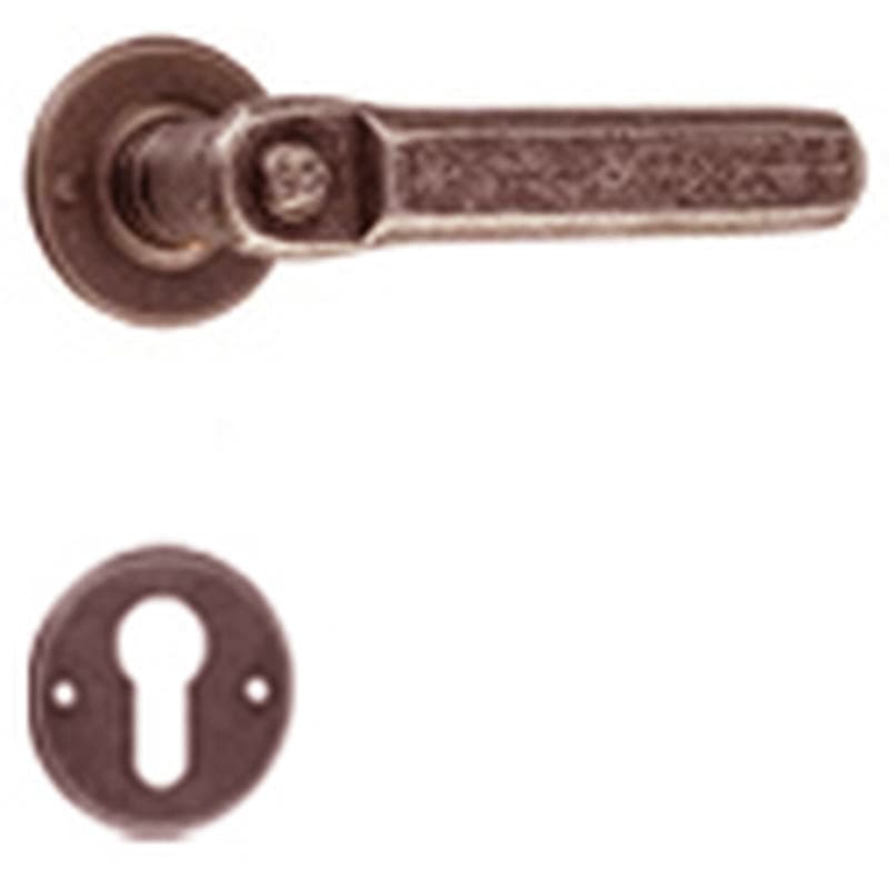 Ruggine • Ferro • Foro cilindrico -  senza molla di ritorno