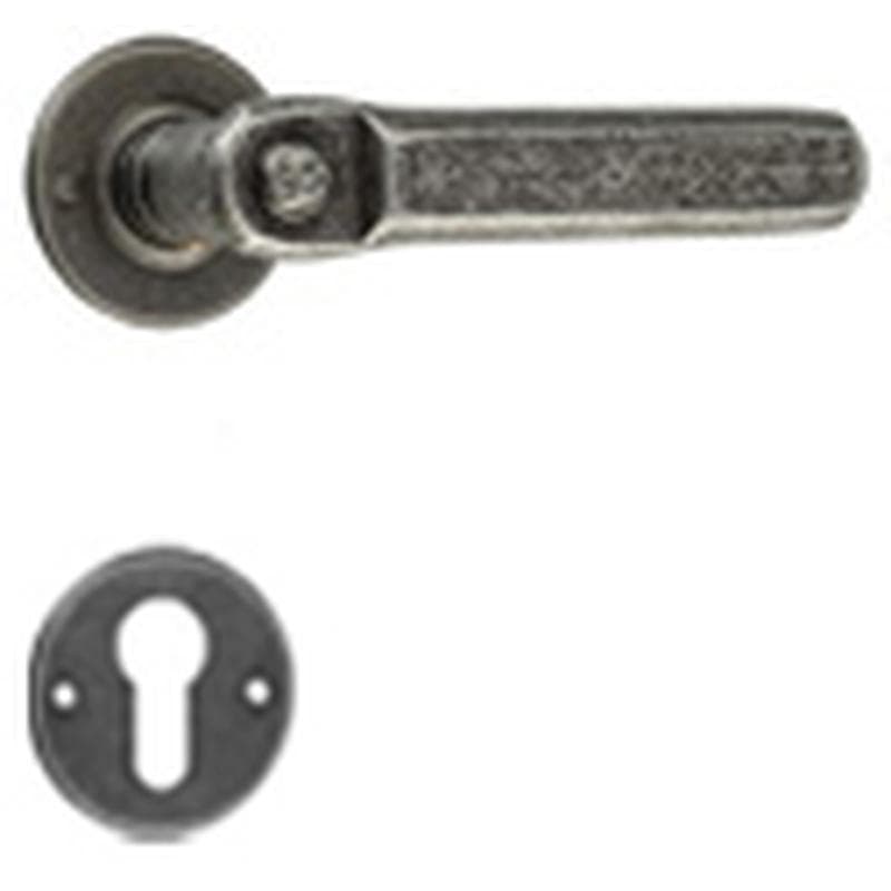 Maniglia con rosetta e bocchetta