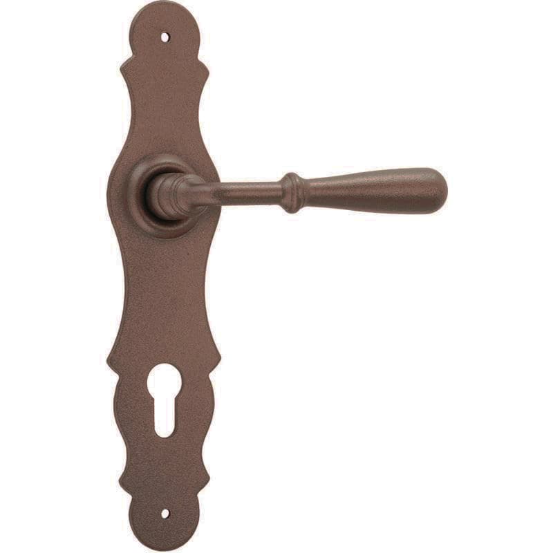 Ruggine • Ferro • Foro cilindro - distanza 85mm - senza molla