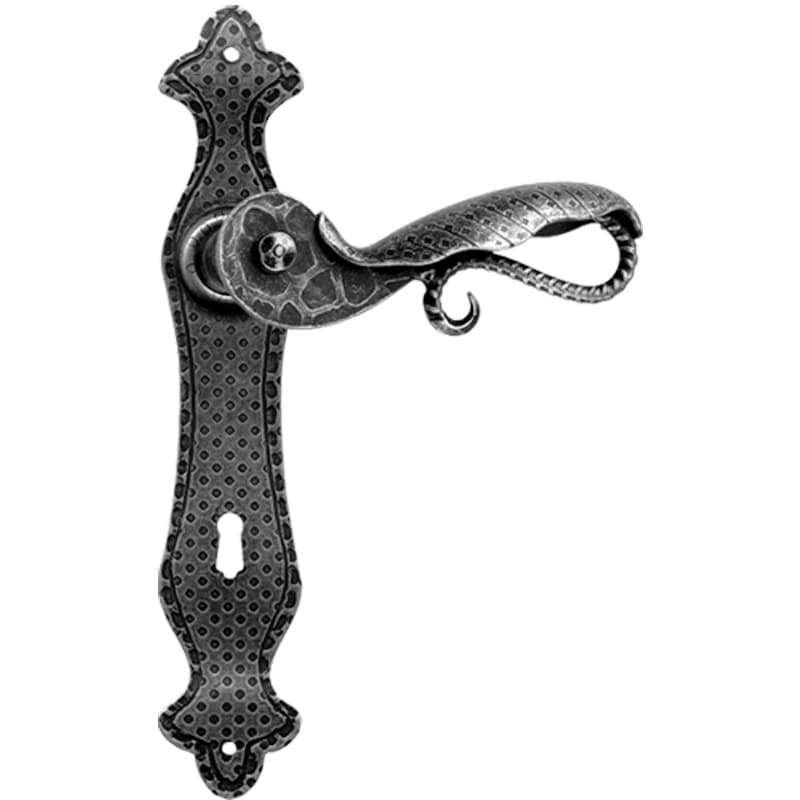 Silver  • Ferro • Foro normale -  con molla di ritorno 