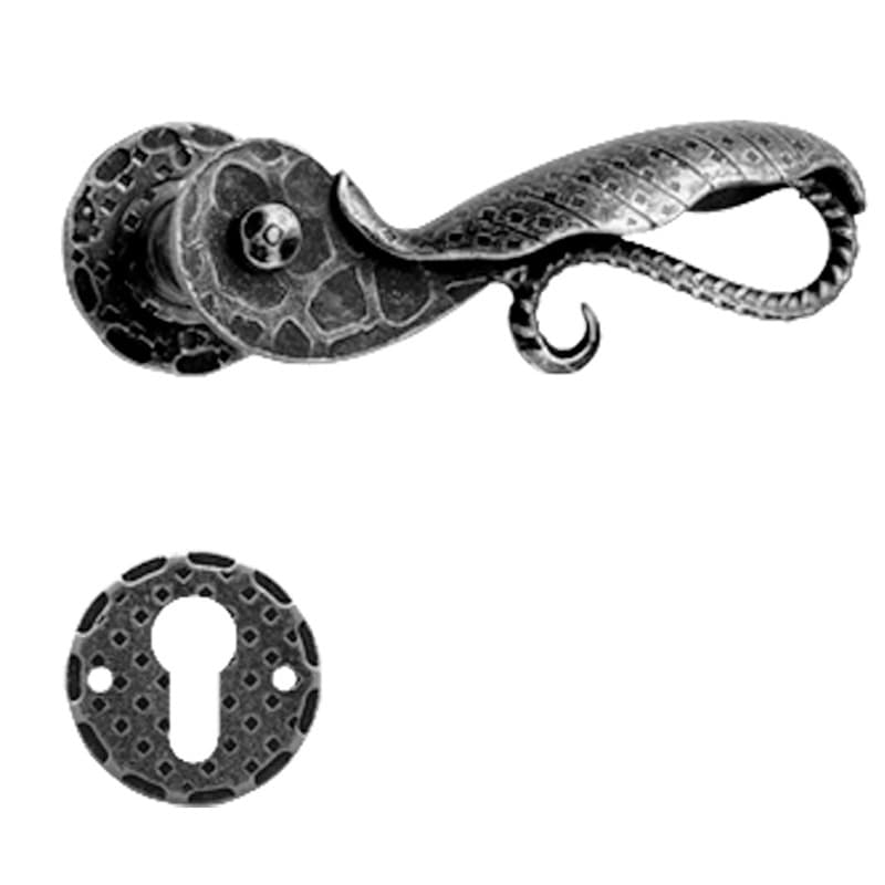 Silver  • Ferro • Foro cilindrico -  con molla di ritorno 