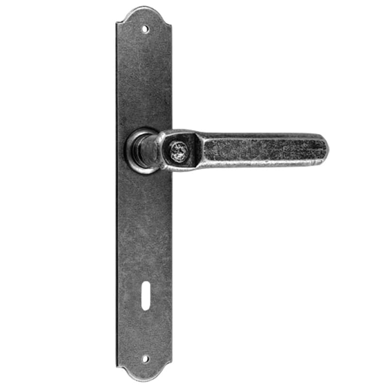 Silver • Ferro • Foro normale - distanza 90mm - con molla