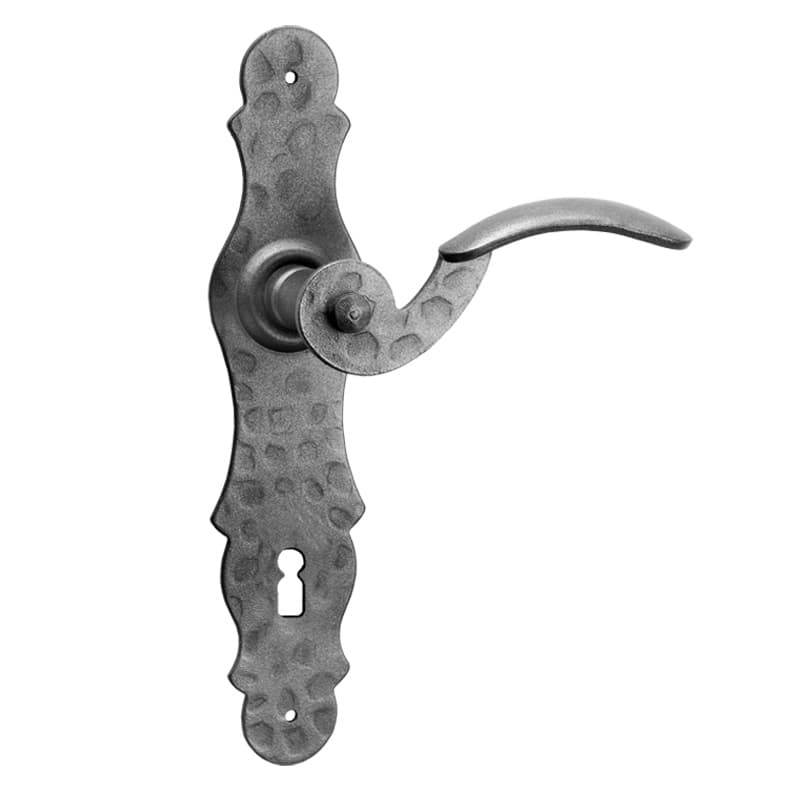 Silver • Ferro • Foro normale - distanza 90mm - con molla