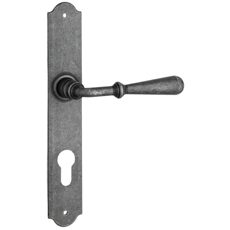 Silver • Ferro • Foro cilindro - distanza 85mm -  con molla